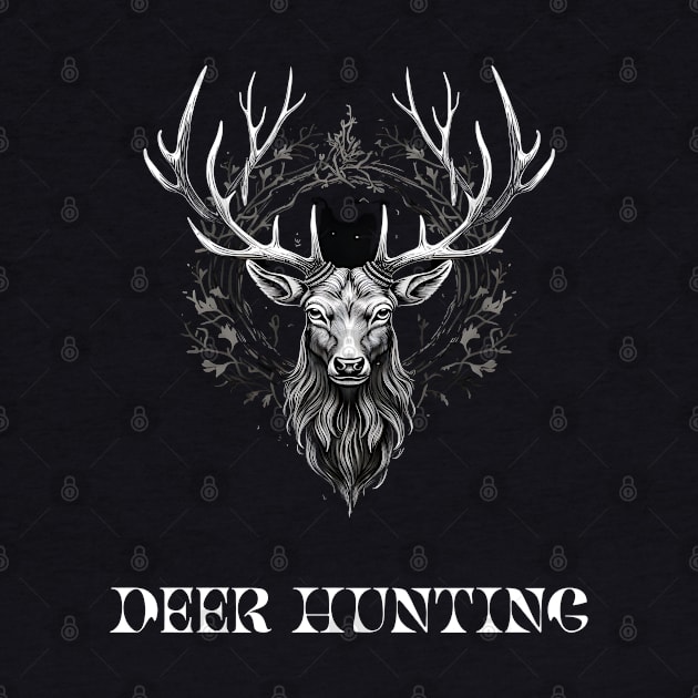 deer hunting by vaporgraphic